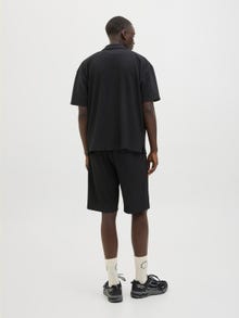 Jack & Jones Bol Kalıp Orta bel Koşu Şortu -Black - 12274987