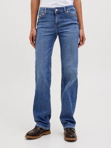 Jack & Jones Kadın Slım Straıght Jean - Nıce -Medium Blue Denim - 12275469