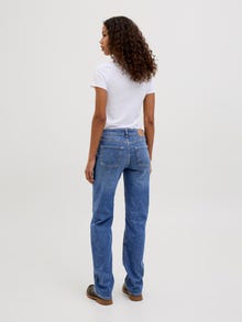 Jack & Jones Kadın Slım Straıght Jean - Nıce -Medium Blue Denim - 12275469