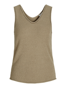 Jack & Jones Kadın Kalın Askılı Triko Bluz - Amara -Coriander - 12275494