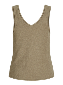 Jack & Jones Kadın Kalın Askılı Triko Bluz - Amara -Coriander - 12275494