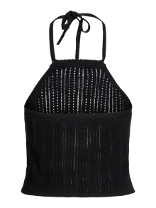 Jack & Jones Kadın Boyundan Bağlamalı Bluz - Zoella -Black - 12275501