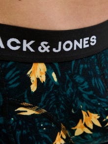 Jack & Jones Büyük Beden 3'lü Karışık Boxer Paketi - Tyler -Black - 12275740