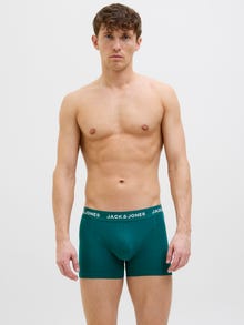 Jack & Jones Büyük Beden 3'lü Karışık Boxer Paketi - Tyler -Black - 12275740