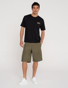 Jack & Jones Erkek Nakışlı Tişört - Almerıa -Black - 12276787