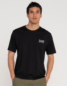 Jack & Jones Erkek Nakışlı Tişört - Almerıa -Black - 12276787