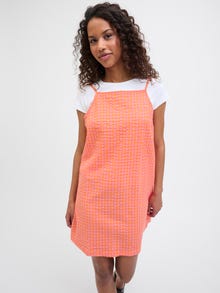 Jack & Jones Kadın Askılı Sırt Detaylı Elbise - Petra -Persimmon Orange - 12277416