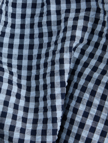 Jack & Jones Kadın Kalın Askılı Ekose Desenli Bluz - Petra -Skyway - 12277417