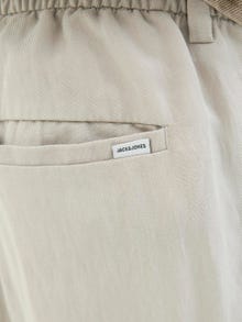Jack & Jones Bol Kalıp Orta bel Katlanmış etek uçları Pantolonlar -Silver Lining - 12277641