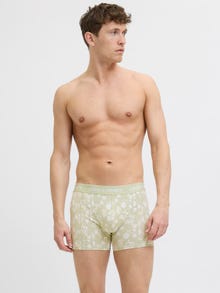 Jack & Jones Erkek 3'lü Boxer Paketi - Corals -Desert Sage - 12277701