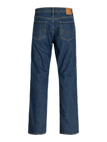Jack & Jones Erkek Eddıe 061 Loose Fıt Jean -Blue Denim - 12278087