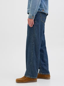 Jack & Jones Erkek Eddıe 061 Loose Fıt Jean -Blue Denim - 12278087