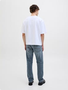 Jack & Jones Erkek Chrıs 032 Loose Fıt Jean -Blue Denim - 12278152