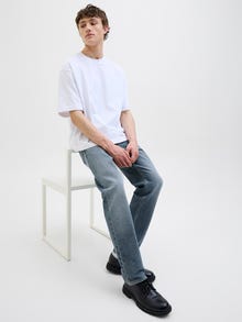 Jack & Jones Erkek Chrıs 032 Loose Fıt Jean -Blue Denim - 12278152