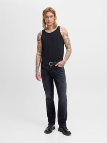 Jack & Jones Erkek Clark 394 Regular Fıt Jean -Black Denim - 12278247