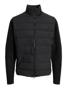 Jack & Jones Büyük Beden Suya Dayanıklı Hibrit Ceket - Turner -Black - 12278464