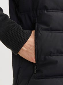 Jack & Jones Büyük Beden Suya Dayanıklı Hibrit Ceket - Turner -Black - 12278464