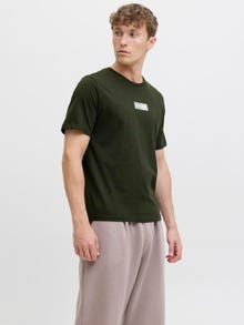 Jack & Jones Erkek Logo Baskılı Tişört - Pan -Duffel Bag - 12278509