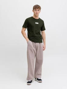 Jack & Jones Erkek Logo Baskılı Tişört - Pan -Duffel Bag - 12278509