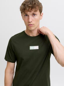 Jack & Jones Erkek Logo Baskılı Tişört - Pan -Duffel Bag - 12278509
