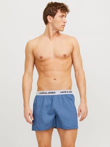 Jack & Jones Büyük Beden Logolu 3'lü Boxer Paketi - Tokyo -Black - 12278630
