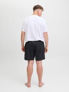 Jack & Jones Büyük Beden Deniz Şortu - Mauı -Black - 12278711