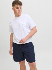 Jack & Jones Büyük Beden Deniz Şortu - Mauı -Navy Blazer - 12278711