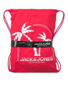 Jack & Jones Erkek Deniz Şortu ve Havlu Plaj Seti - Mauı -True Red - 12278729