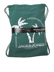 Jack & Jones Erkek Deniz Şortu ve Havlu Plaj Seti - Mauı -Mallard Green - 12278729