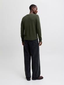 Jack & Jones Erkek Bisiklet Yaka Kazak - Otto -Duffel Bag - 12278962