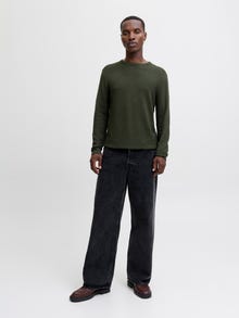Jack & Jones Erkek Bisiklet Yaka Kazak - Otto -Duffel Bag - 12278962