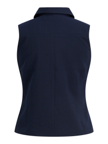Jack & Jones Kadın Fermuar Kapamalı Yelek - Kate -Maritime Blue - 12279052