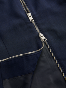 Jack & Jones Kadın Fermuar Kapamalı Yelek - Kate -Maritime Blue - 12279052