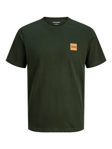Jack & Jones Erkek Minimal Logo Baskılı Tişört - Brandy -Duffel Bag - 12279100