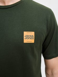 Jack & Jones Erkek Minimal Logo Baskılı Tişört - Brandy -Duffel Bag - 12279100