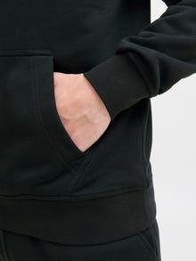 Jack & Jones Büyük Beden Kapüşonlu Sweatshırt - Soho -Black - 12279516