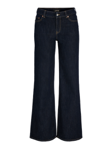 Jack & Jones Kadın Flared Jean - Rome -Dark Blue Denim - 12279569