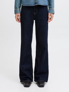 Jack & Jones Kadın Flared Jean - Rome -Dark Blue Denim - 12279569