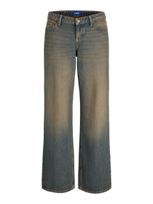 Jack & Jones Kadın Loose Fıt Jean - Palermo -Medium Blue Denim - 12279578