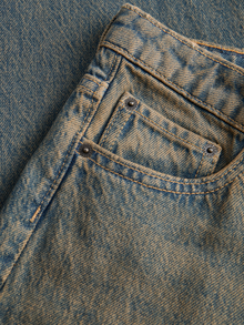 Jack & Jones Kadın Loose Fıt Jean - Palermo -Medium Blue Denim - 12279578