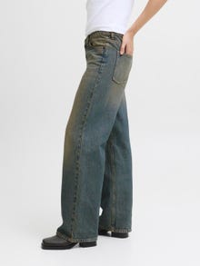 Jack & Jones Kadın Loose Fıt Jean - Palermo -Medium Blue Denim - 12279578