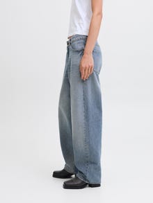 Jack & Jones Kadın Barrel Jean - Fujı -Medium Blue Denim - 12279605