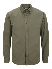 Jack & Jones Erkek Gömlek - Charge -Dusty Olive - 12279844