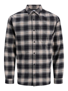 Jack & Jones Erkek Göğüs Cepli Gömlek - James -Stormy Weather - 12280826