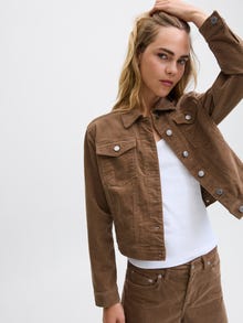 Jack & Jones Kadın Düğme Kapamalı Ceket - Gelly -Otter - 12281698