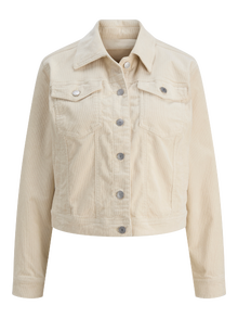 Jack & Jones Kadın Düğme Kapamalı Ceket - Gelly -Bone White - 12281698