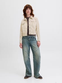 Jack & Jones Kadın Düğme Kapamalı Ceket - Gelly -Bone White - 12281698