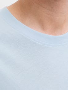 Jack & Jones Normal Kalıp Bisiklet Yaka Tişört -Skyway - 12281810