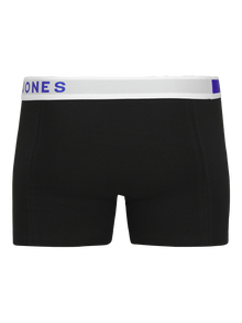 Jack & Jones Erkek 3'lü Boxer Paketi - Easton -Black - 12281991