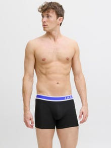 Jack & Jones Erkek 3'lü Boxer Paketi - Easton -Black - 12281991